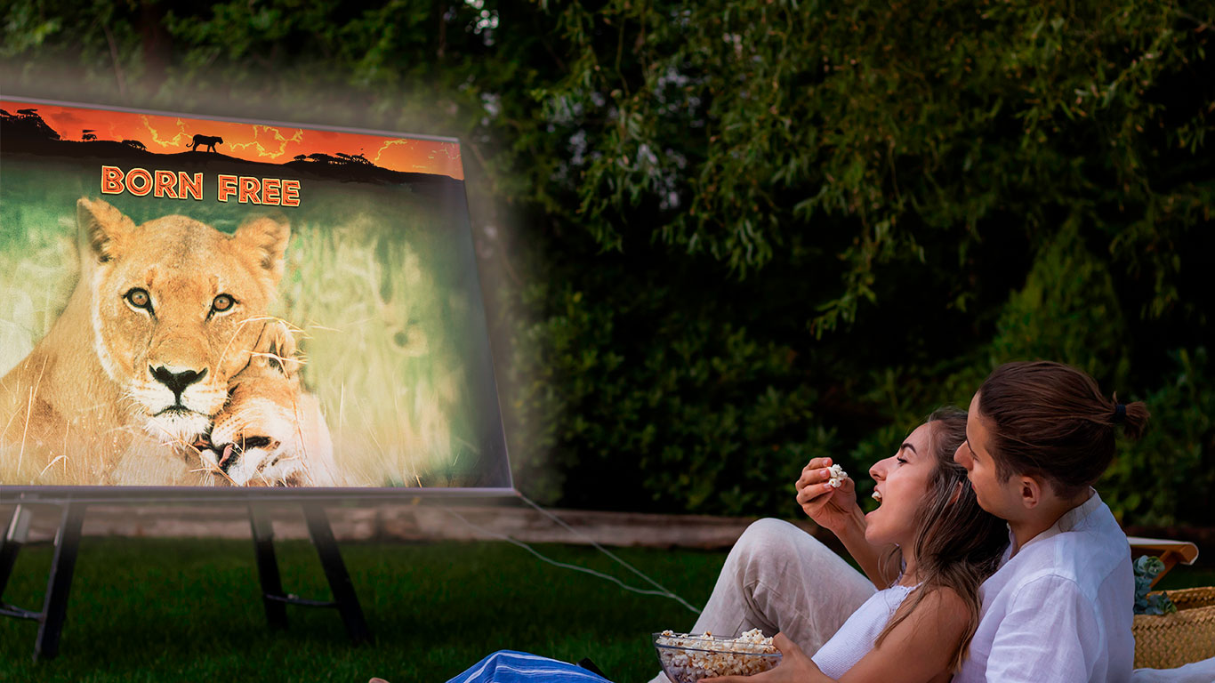 BornFree Outdoor Cinema Now Open at Elsa’s Kopje...!