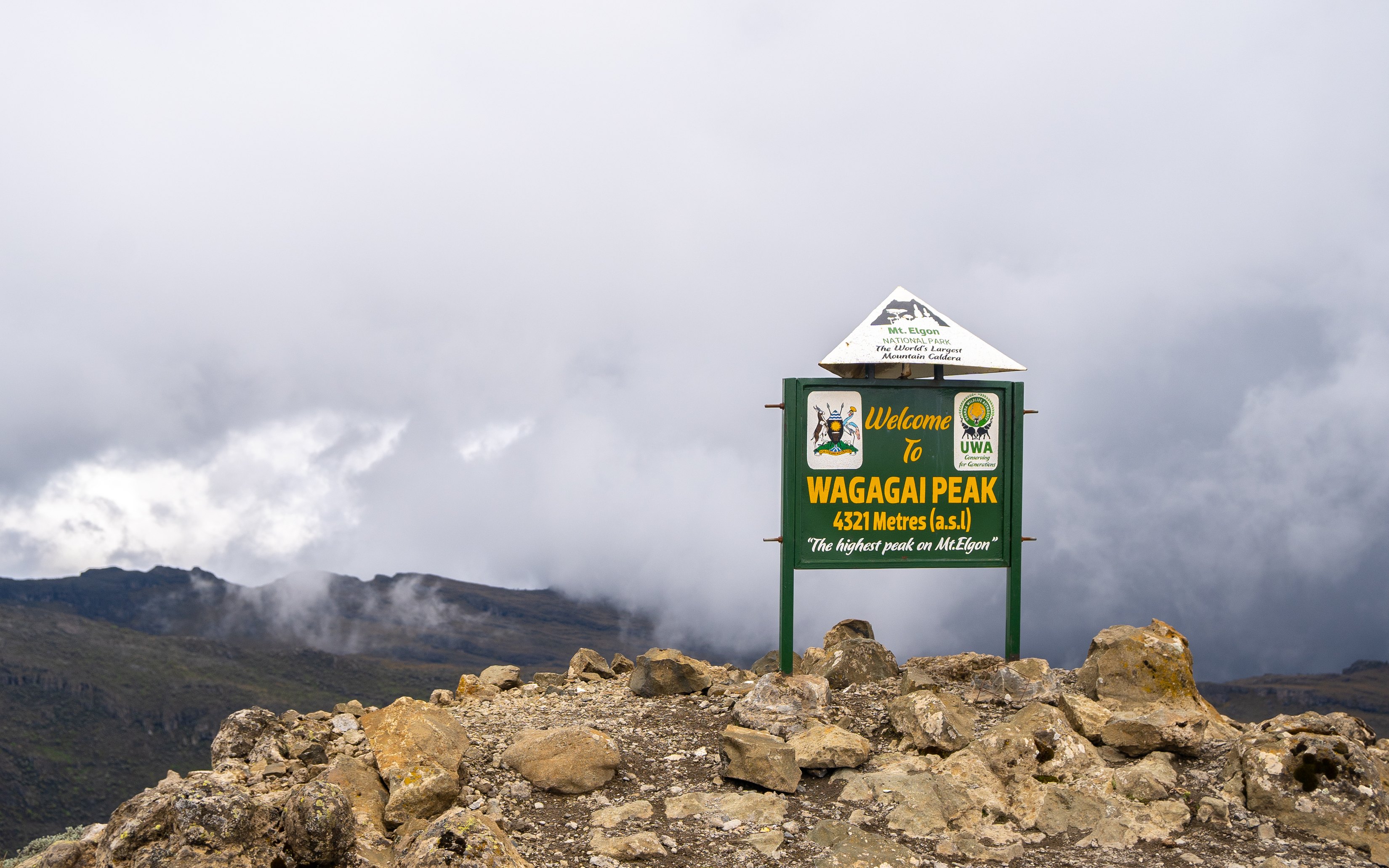 Mawongogo cave camp to Wagagai peak summit.